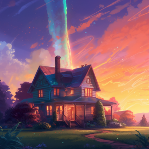 kaeshohenheim digital painting a country house futuristic atmos 1cb53767 adf9 4b8b 8172 259c0ec4d5dc