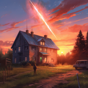 kaeshohenheim digital painting a country house futuristic atmos eee8a278 119b 421a 8532 8efd8217748e