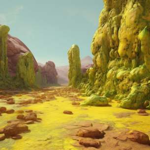 kaeshohenheim digital painting sahara desert covered in physaru 531d4b50 2135 4370 8241 c89e925c24d3
